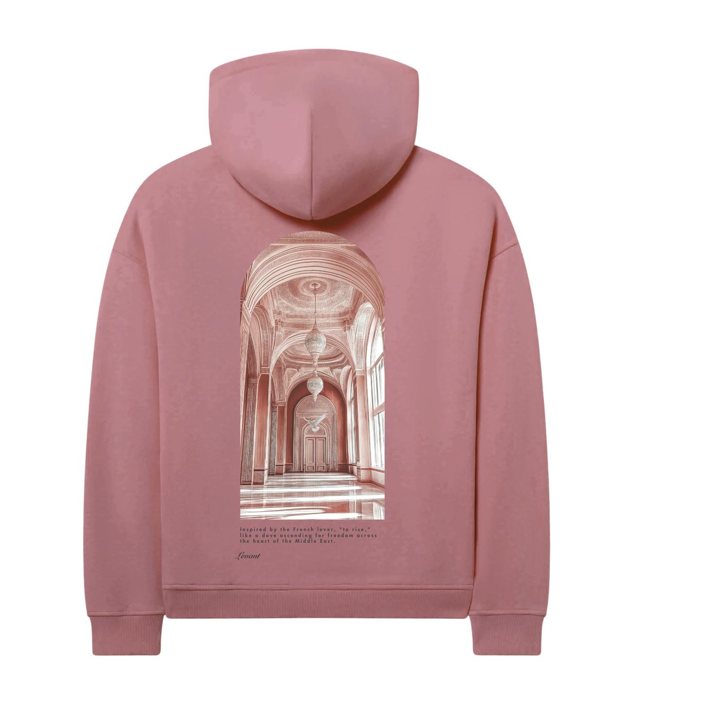Minimalist Hoodie Cloud Pink