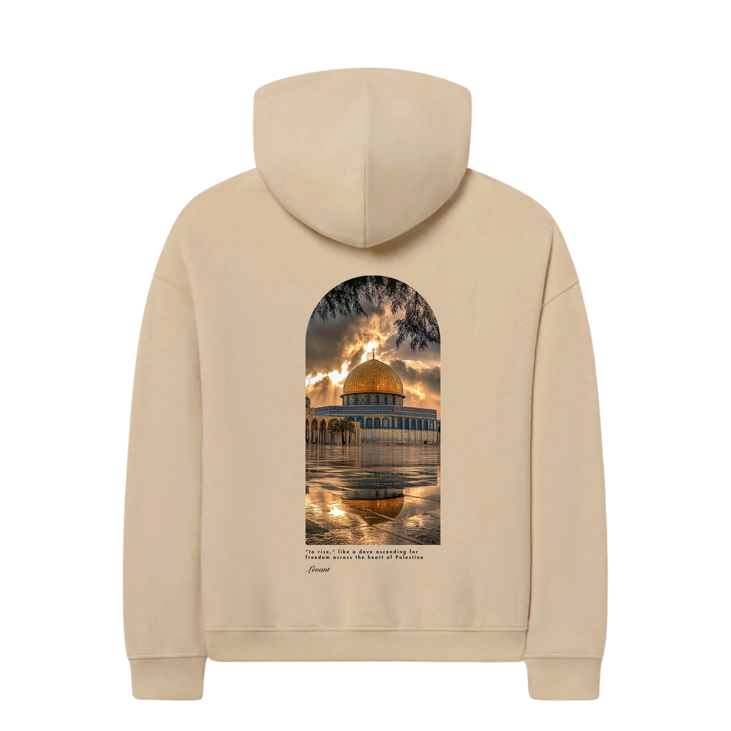 Minimalist Hoodie Nude
