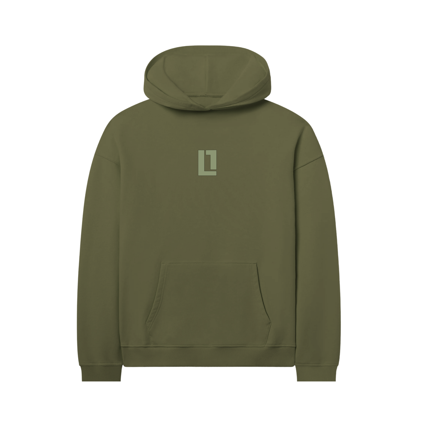 Minimalist Hoodie Sage Green